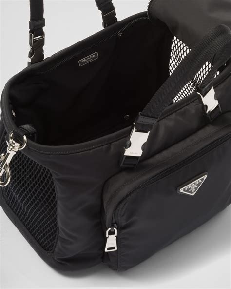 prada dog bags|prada re nylon pet carry bag.